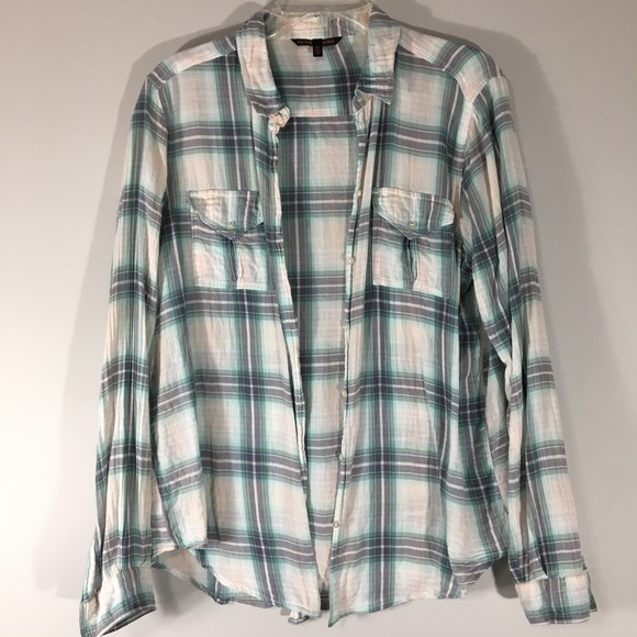 Victoria's Secret Tops - Victorias Secret Plaid Shirt Victoria's Secret Tops - Victorias Secret Plaid Shirt